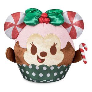 Disney Munchlings baked treats 15” candy cane cupcake Minnie Mouse NEW